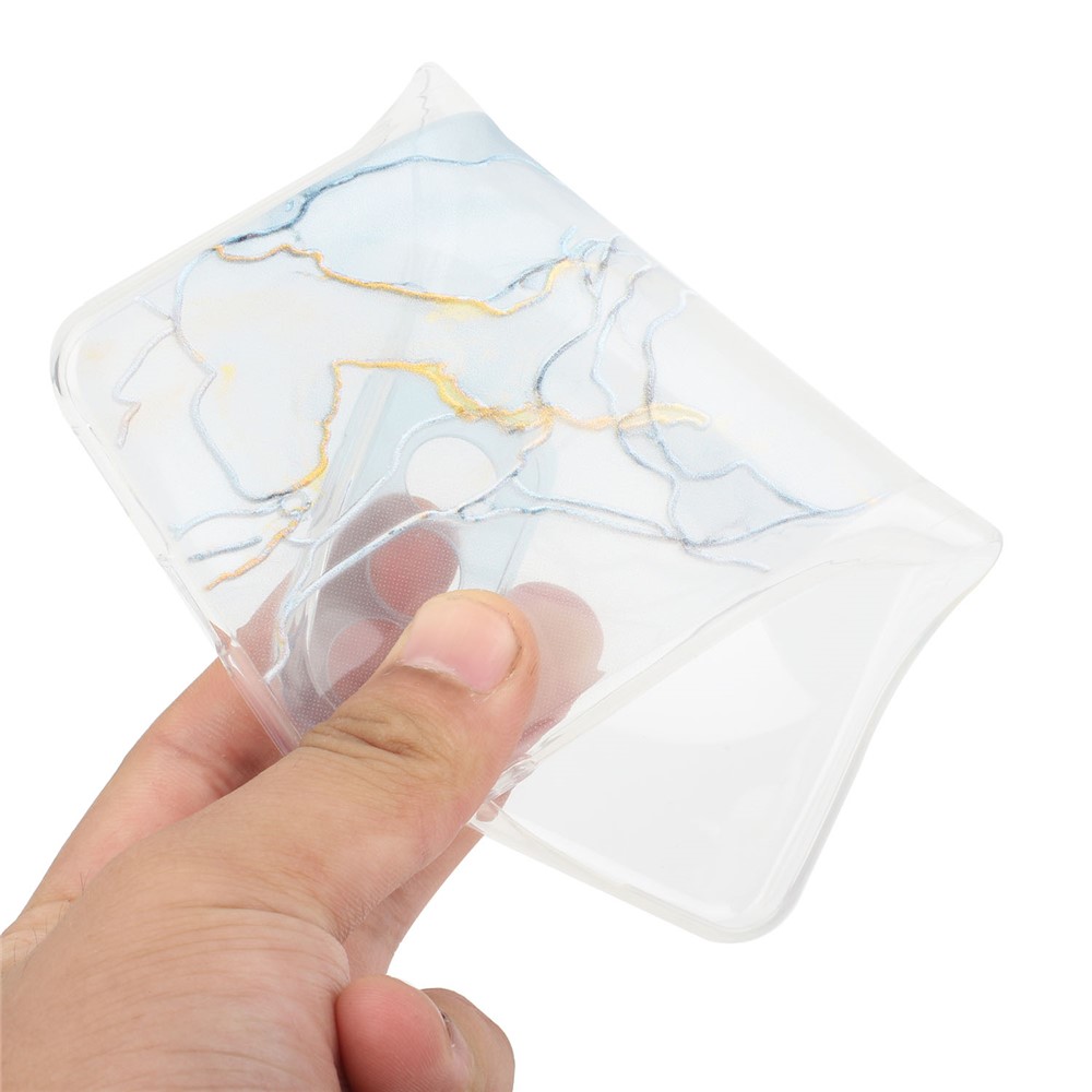 Precise Hole Opening Marble Pattern Soft TPU Case for Xiaomi Mi Note 10 Lite - Style A-4