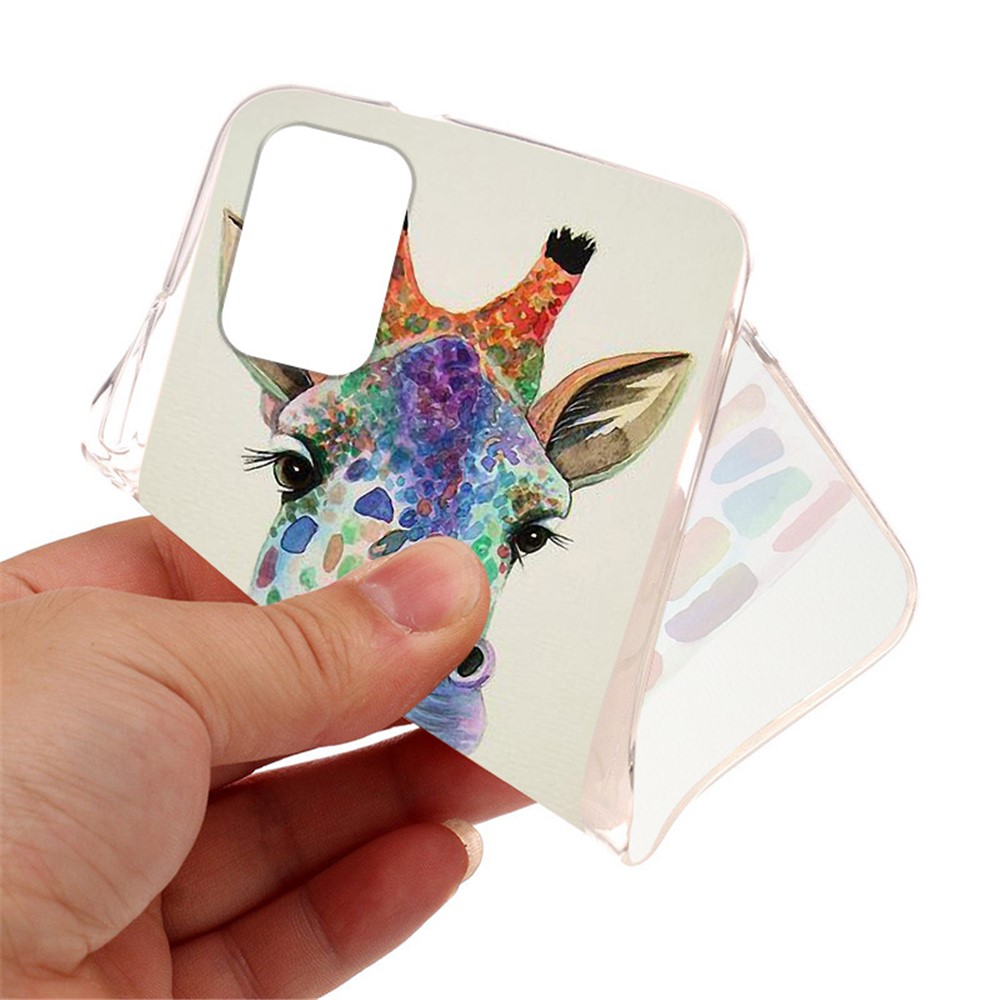 Pattern Printing Flexible TPU Full Protection Phone Case Cover for Xiaomi Redmi Note 10 4G/Note 10S - Exquisite Flower-2