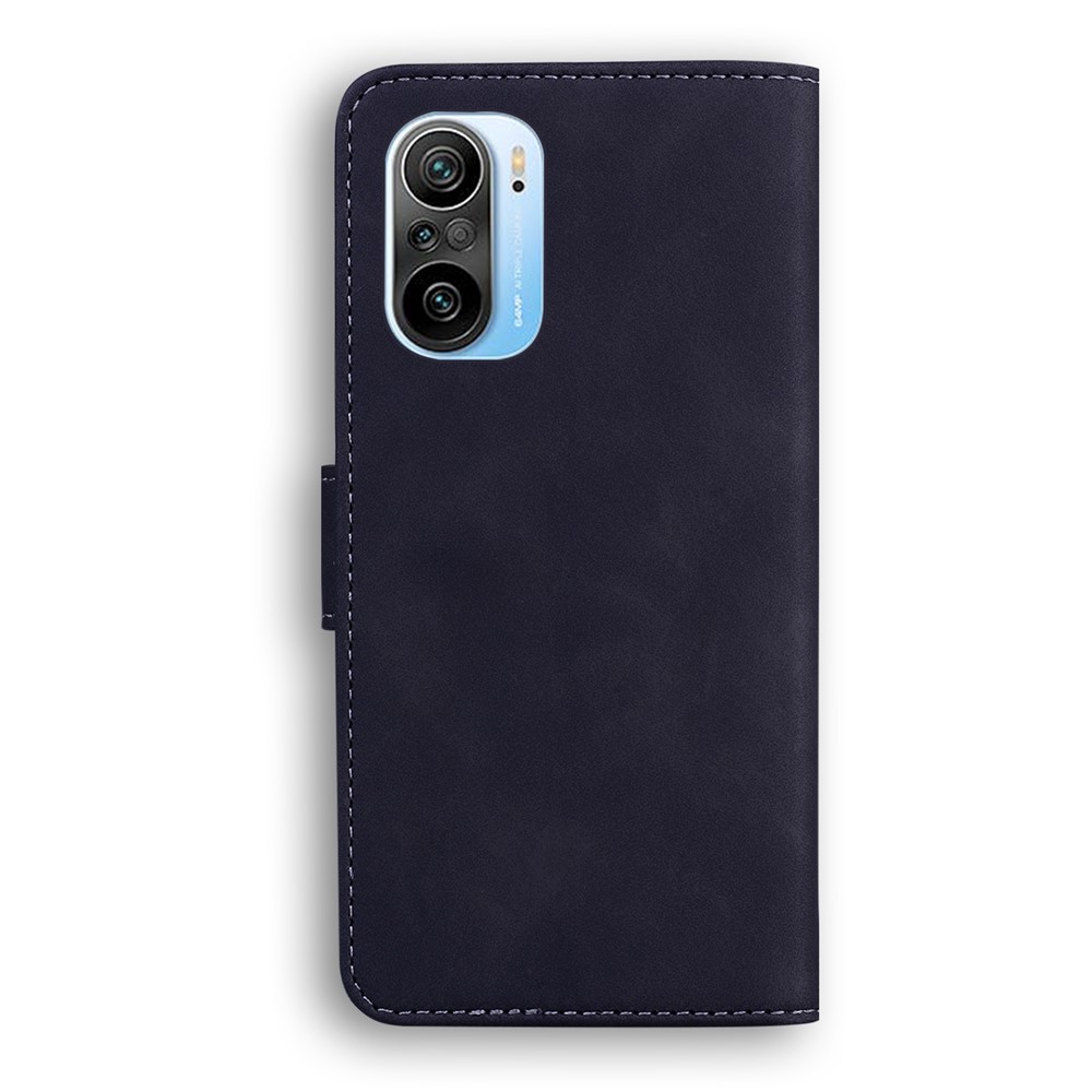 Wallet Stand Flip Leather Phone Case for Xiaomi Redmi K40/K40 Pro/Poco F3 - Black-3
