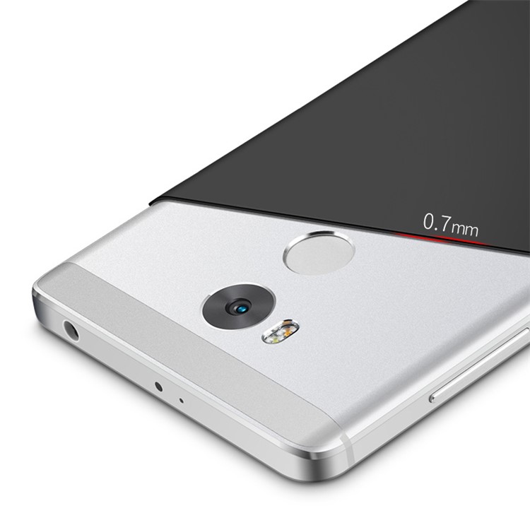MSVII Ultra-thin Drop-Proof Plastic Mobile Phone Back Cover for Xiaomi Redmi 4 - Black-5