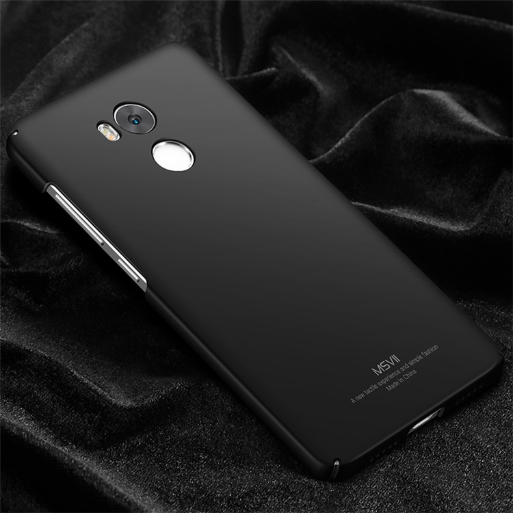 For Xiaomi Redmi 4 Prime / 4 Pro MSVII Ultra-thin Anti-shock Hard Plastic Phone Case - Black-3