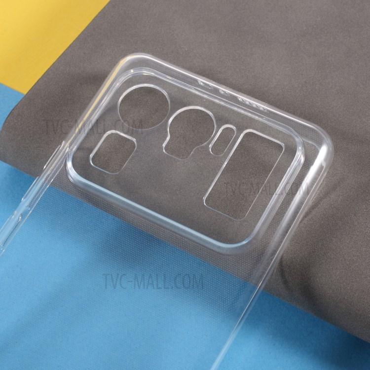 Transparent TPU Case Phone Protective Back Cover for Xiaomi Mi 11 Ultra-3