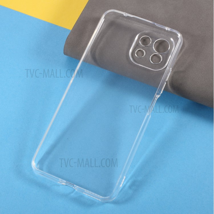 Transparent Soft TPU Mobile Phone Protection Cover Case for Xiaomi Mi 11 Lite 4G/5G-5