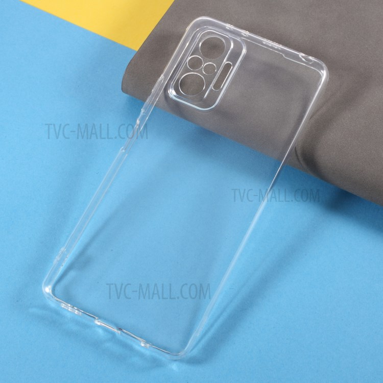 Transparent Soft TPU Protective Cellphone Back Case Cover for Xiaomi Redmi Note 10 Pro/Pro Max-2