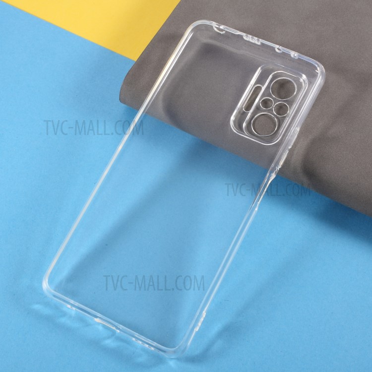 Transparent Soft TPU Protective Cellphone Back Case Cover for Xiaomi Redmi Note 10 Pro/Pro Max-5