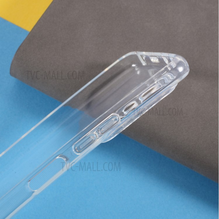 Transparent Soft TPU Protective Cellphone Back Case Cover for Xiaomi Redmi Note 10 Pro/Pro Max-6
