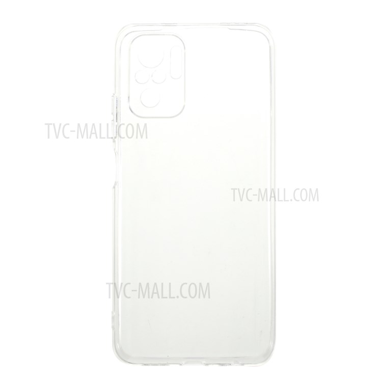 TPU Transparent Phone Case Drop-proof Back Cover for Xiaomi Redmi Note 10 4G / Note 10S-1