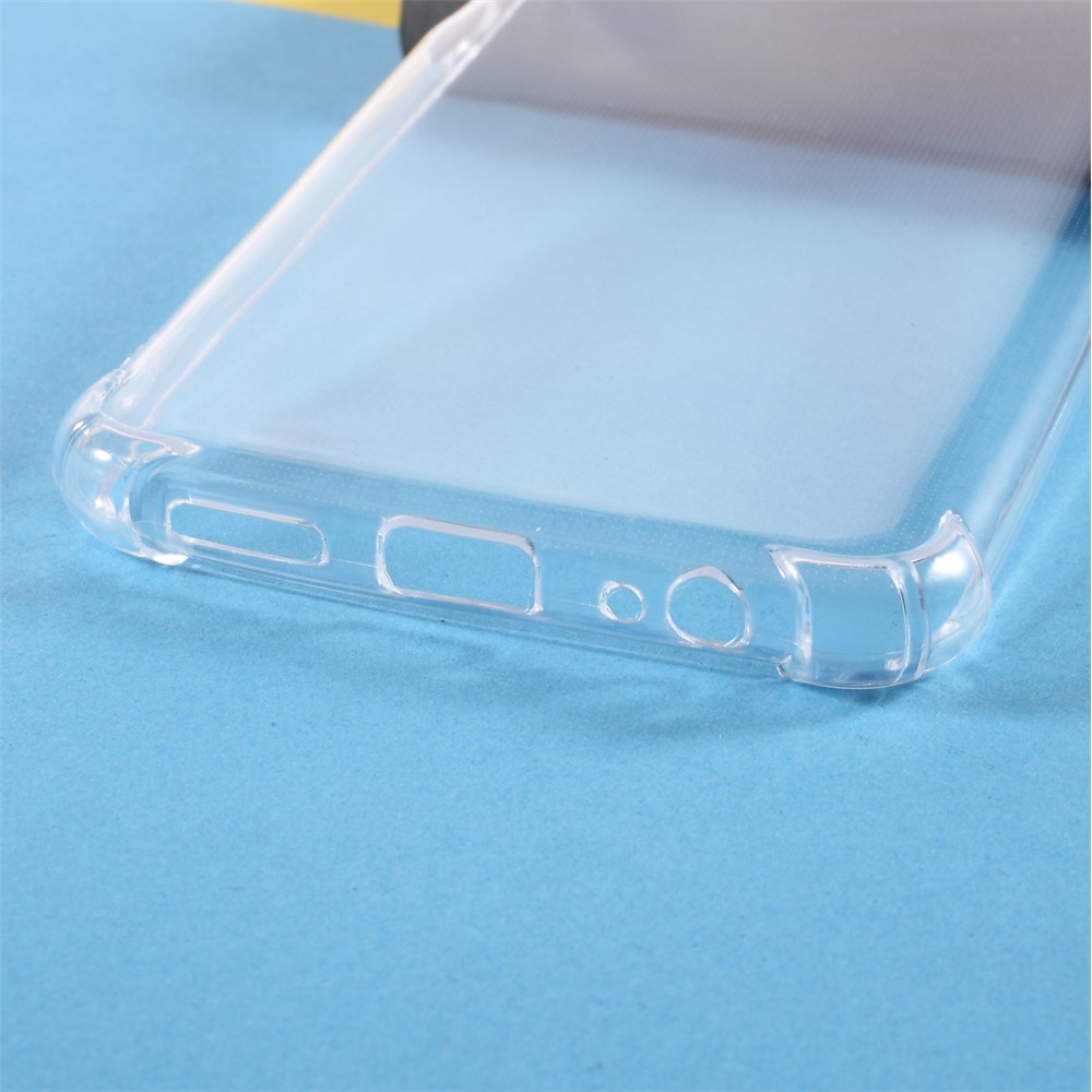 1.0mm Ultra Thin High Transparency Case Drop-resistant TPU Phone Shell Case for Xiaomi Redmi Note 10 4G/Note 10S-4
