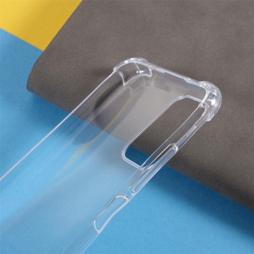 1.0mm Ultra Thin High Transparency Case Drop-resistant TPU Phone Shell Case for Xiaomi Redmi Note 10 4G/Note 10S-6
