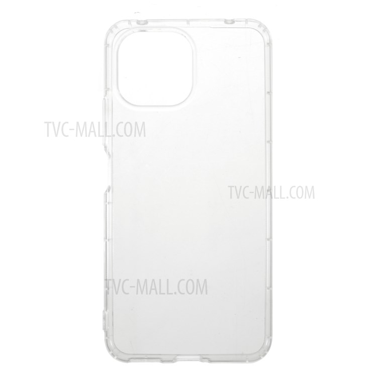Clear Shock-Absorbed Airbag TPU Phone Cover Case for Xiaomi Mi 11 Lite 4G/5G-1