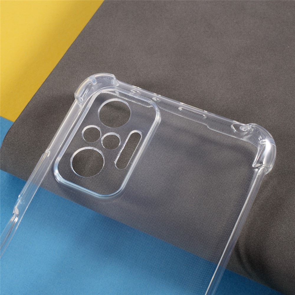 1,5 mm Couvre de Boîtier de Téléphone TPU à Quatre Coins Épaissis de L'angle de L'angle Pour Xiaomi Redmi Note 10 Pro 4G (inde) / (global) / Note 10 Pro Max