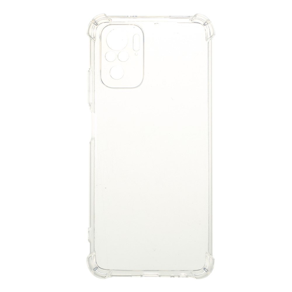 Four Corner Shockproof Precise Cut-out 1.5mm Thickend TPU Phone Case Cover for Xiaomi Redmi Note 10 4G/Note 10S-1