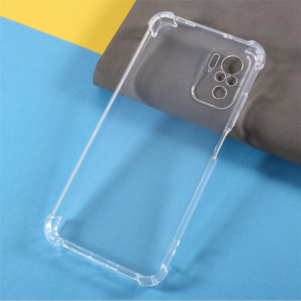 Four Corner Shockproof Precise Cut-out 1.5mm Thickend TPU Phone Case Cover for Xiaomi Redmi Note 10 4G/Note 10S-5