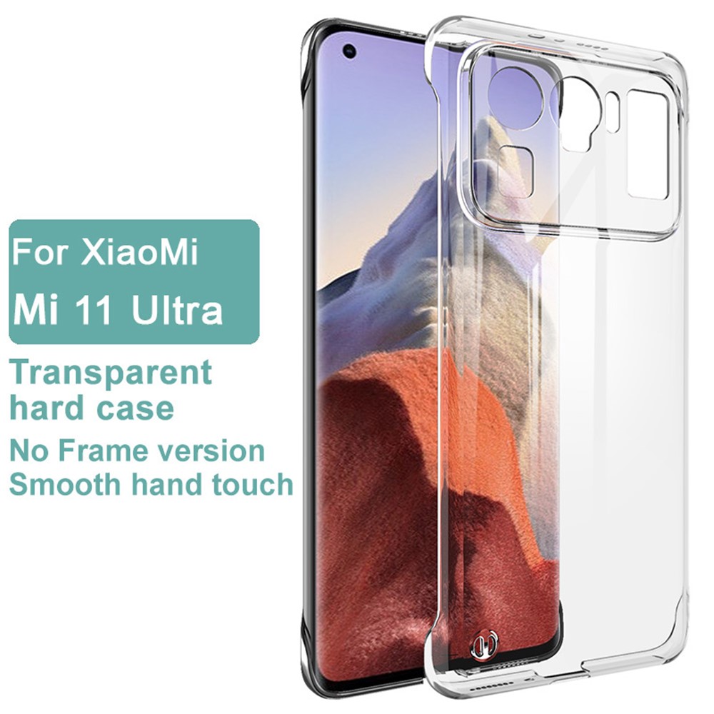IMAK Crystal Case III Shock Absorption Hard Plastic Protector Case for Xiaomi Mi 11 Ultra-2