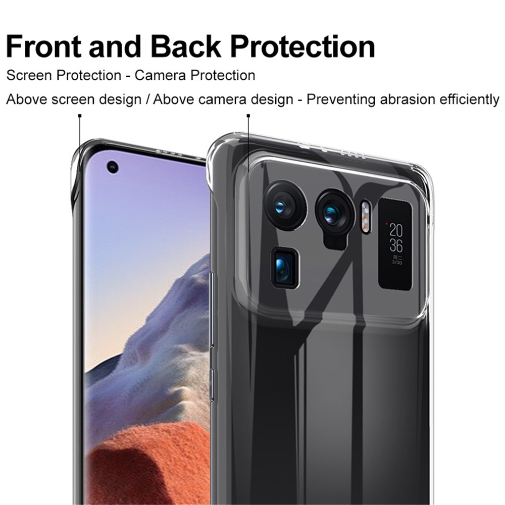 IMAK Crystal Case III Shock Absorption Hard Plastic Protector Case for Xiaomi Mi 11 Ultra-6