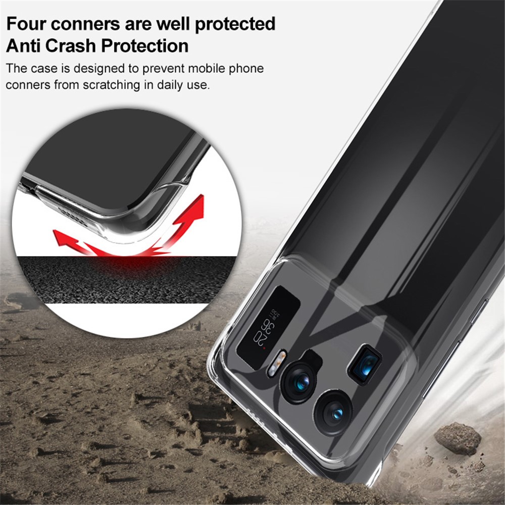 IMAK Crystal Case III Shock Absorption Hard Plastic Protector Case for Xiaomi Mi 11 Ultra-7