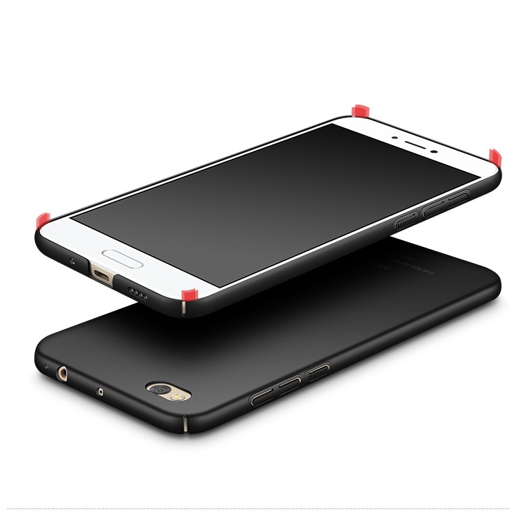 MSVII Ultra-thin Anti-shock Hard Plastic Phone Case for Xiaomi Mi 5c - Black-5