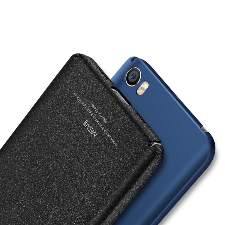 MSVII Ultra-thin Matte Plastic Phone Case for Xiaomi Mi 5 - Black-4
