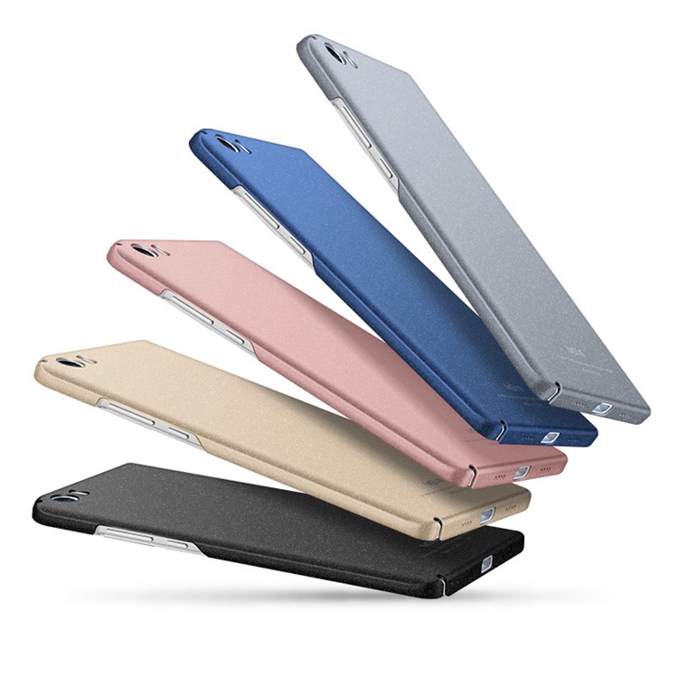 MSVII Ultra-thin Matte Plastic Phone Case for Xiaomi Mi 5 - Black-5