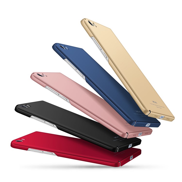 MSVII Ultra-thin Anti-shock Hard Plastic Phone Case for Xiaomi Mi 5 - Black-11