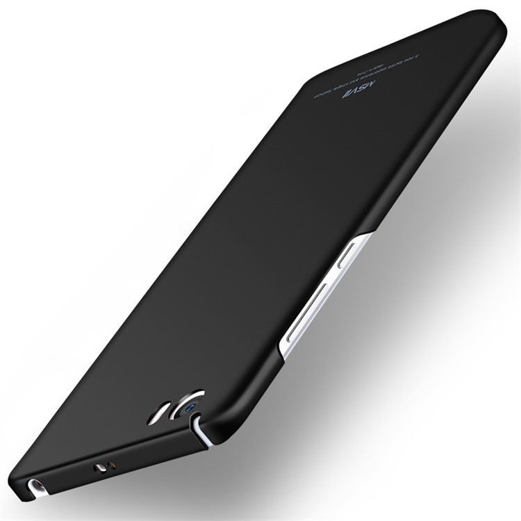 MSVII Ultra-thin Anti-shock Hard Plastic Phone Case for Xiaomi Mi 5 - Black-2