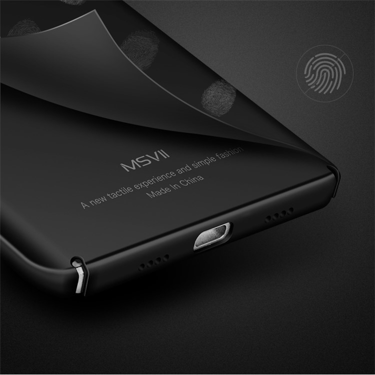 MSVII Ultra-thin Anti-shock Hard Plastic Phone Case for Xiaomi Mi 5 - Black-5