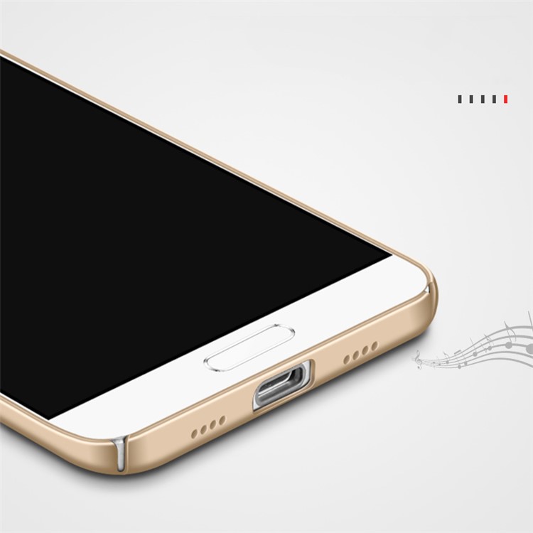 MSVII Ultra-thin Anti-shock Hard Plastic Phone Case for Xiaomi Mi 5 - Black-9