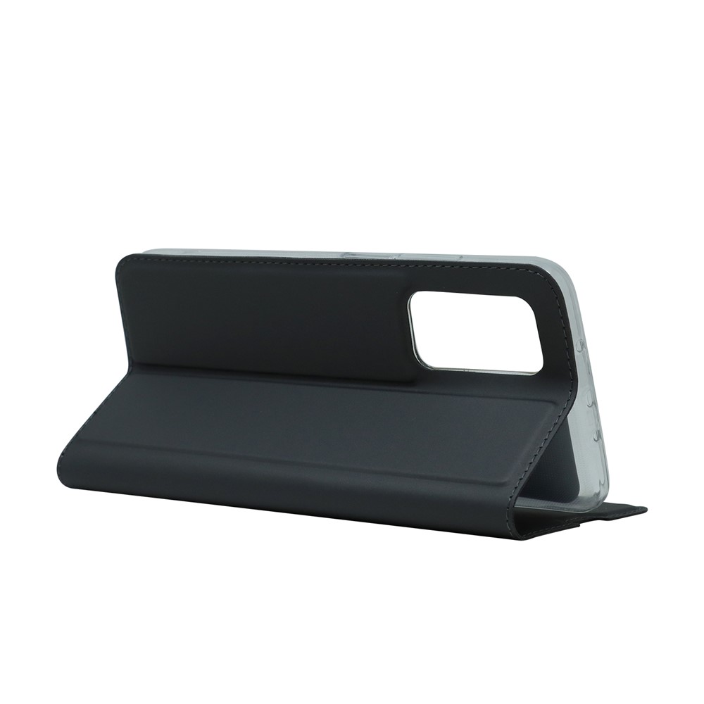 Magnetic Closure PU Leather Cell Phone Case with Stand and Card Holder for Xiaomi Mi 10T 5G/10T Pro 5G/Redmi K30S - Black-4