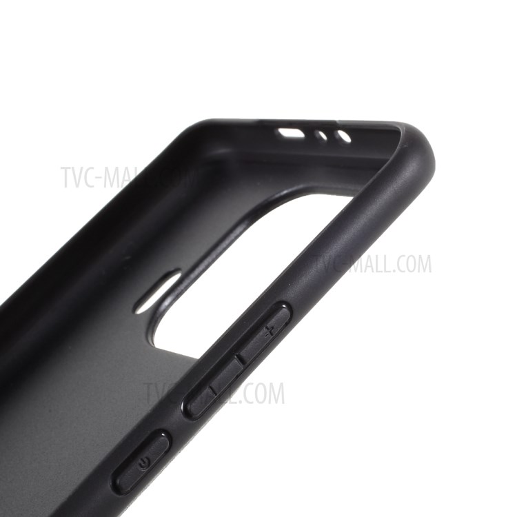 X-LEVEL TPU Phone Shell Coated with Vintage Style PU Leather for Xiaomi Mi 11 Pro - Black-8