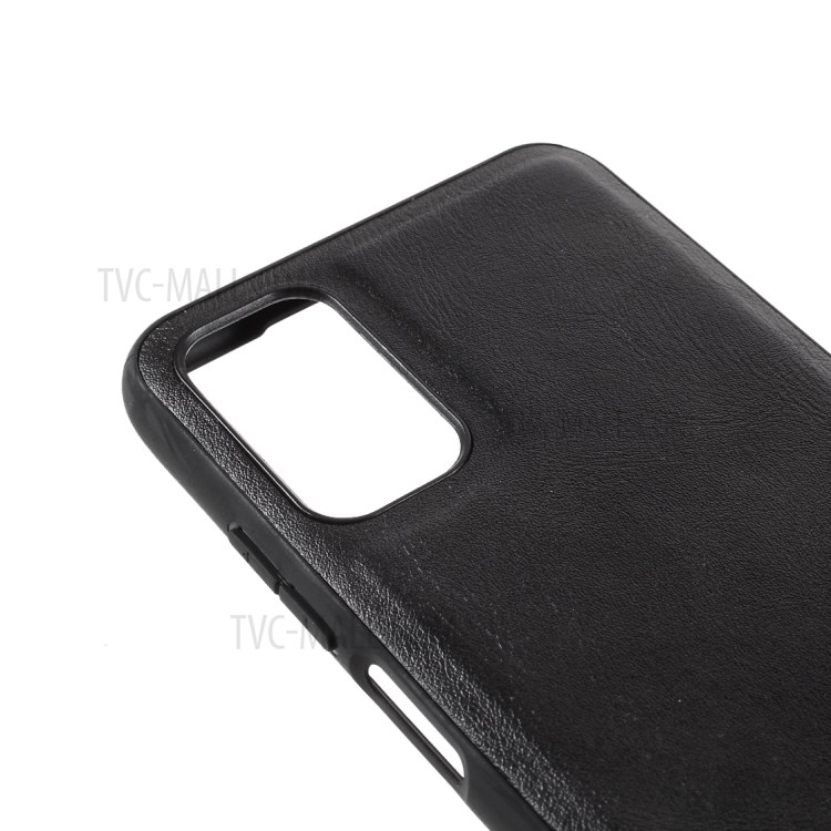 X-LEVEL For Xiaomi Redmi Note 10 5G Vintage Style PU Leather Coated TPU Phone Shell - Black-6
