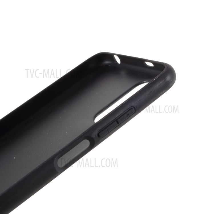 X-LEVEL For Xiaomi Redmi Note 10 5G Vintage Style PU Leather Coated TPU Phone Shell - Black-8
