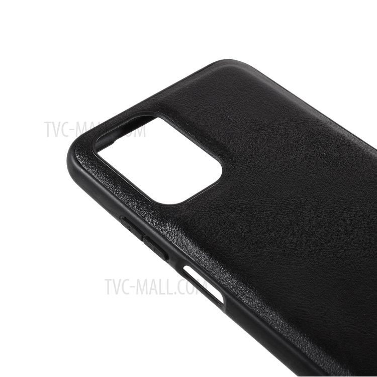 X-LEVEL Vintage Style PU Leather Coated TPU Phone Shell for Xiaomi Redmi Note 10 4G/Note 10S - Black-6