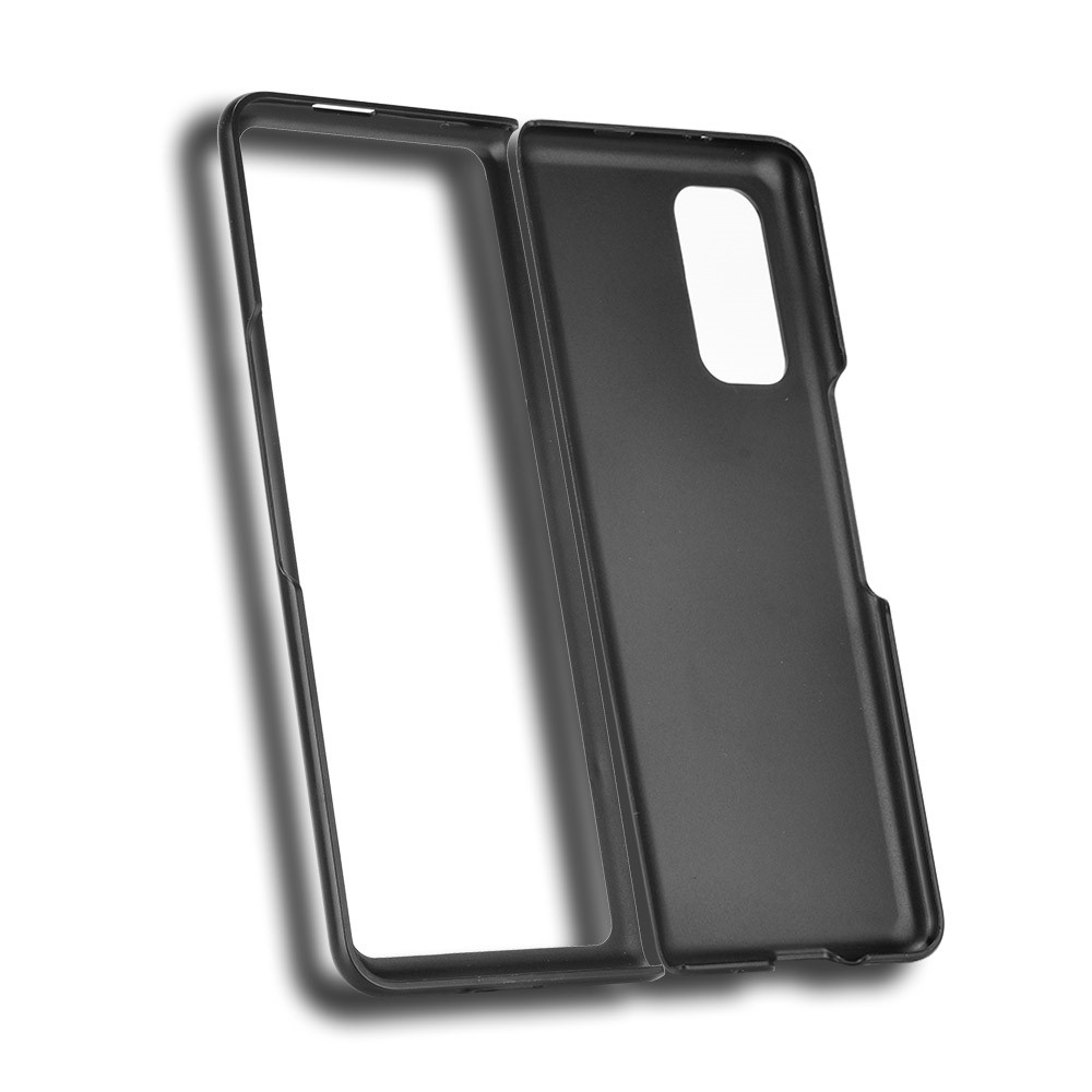 Stitching Line Design PU Leather Coated PC+TPU Phone Case for Xiaomi Mi Mix Fold - Black-4