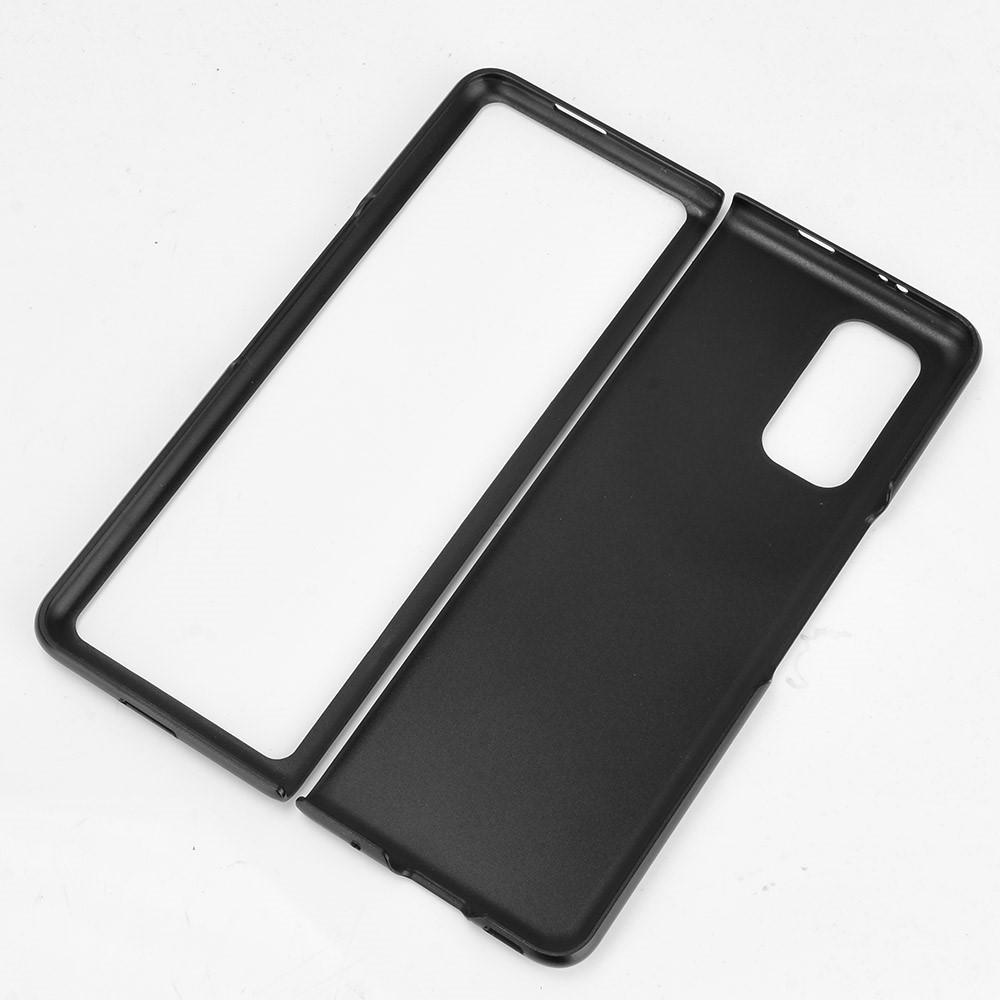 Stitching Line Design PU Leather Coated PC+TPU Phone Case for Xiaomi Mi Mix Fold - Black-5