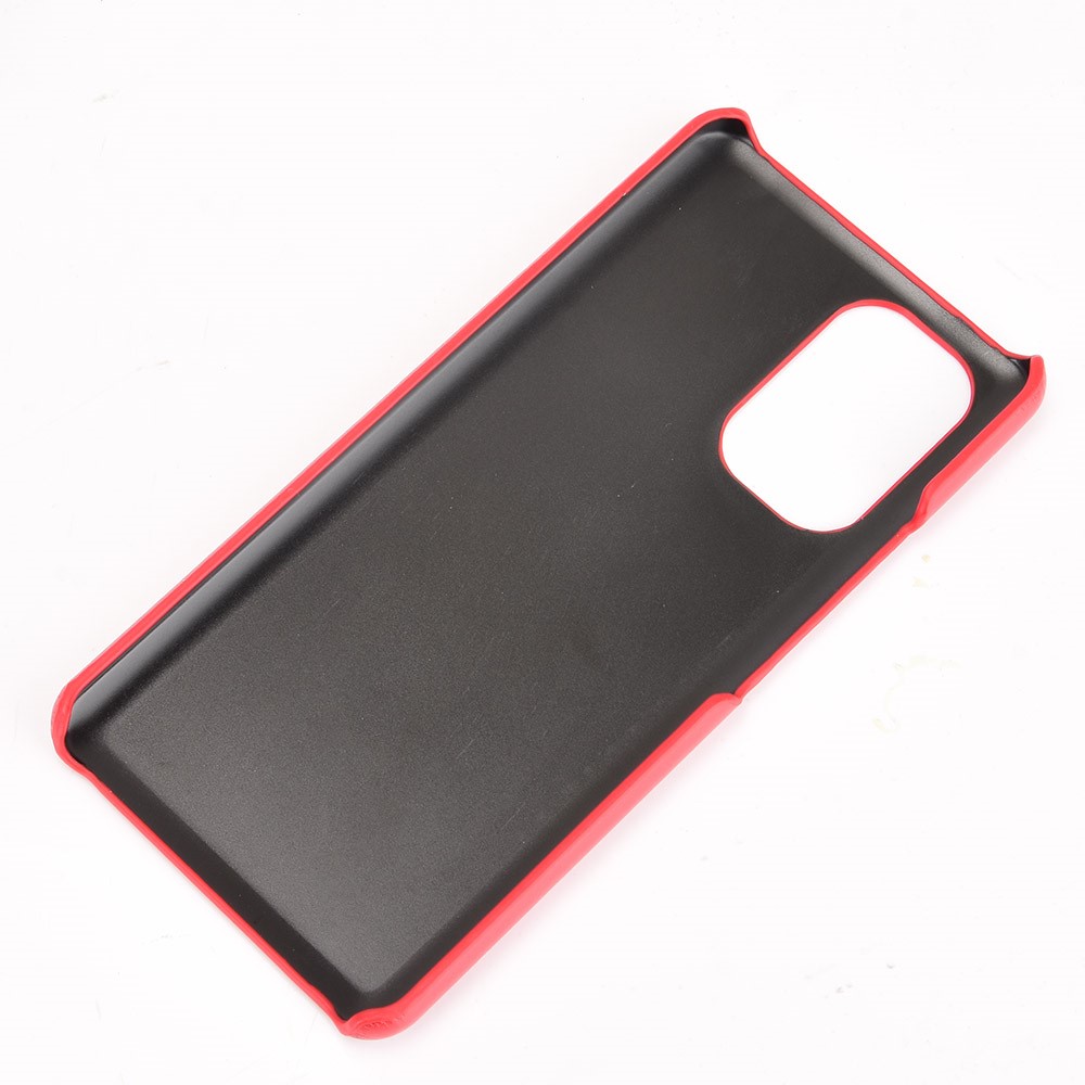 Hard PC Coated with Litchi Texture Leather Phone Case for Xiaomi Mi 11X / 11X Pro / Mi 11i / Poco F3 / Redmi K40 / K40 Pro - Black-6