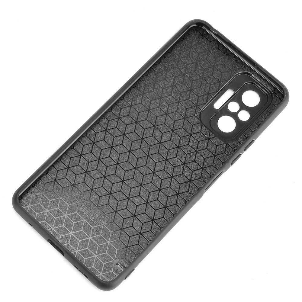 Stitching Line Design PU Leather Coated PC+TPU Phone Case for Xiaomi Redmi Note 10 Pro Max 4G / Redmi Note 10 Pro 4G - Black-4