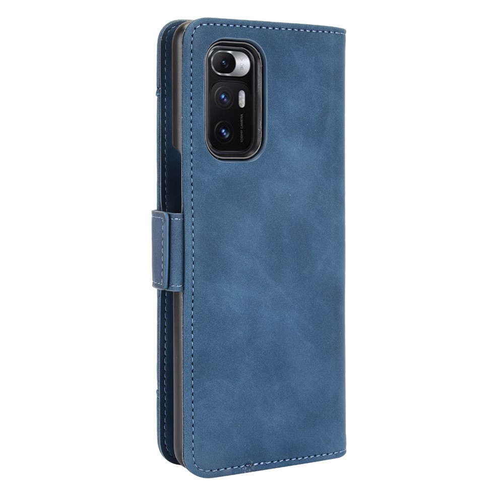 Multiple Card Slots Wallet Leather Mobile Phone Case with Flip Stand for Xiaomi Mi Mix Fold - Blue-5