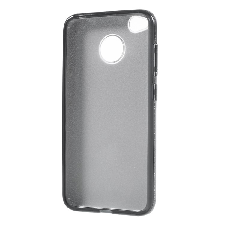 Pure Color PC + TPU + Glitter Paper Case for Xiaomi Redmi 4X - Grey-3