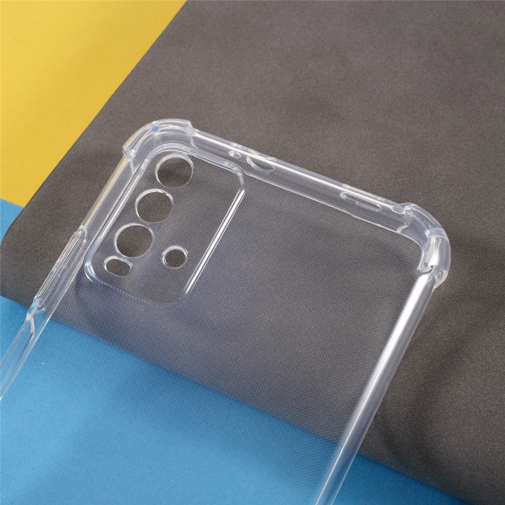 Four Corner Shockproof 1.5mm Thickend Precise Cut-out TPU Phone Case Cover for Xiaomi Redmi Note 9 4G (Qualcomm 662)-3