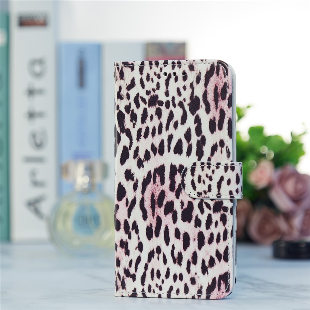 Pattern Printing Wallet Design Leather Phone Case Cover with Stand for Xiaomi Redmi K40/K40 Pro/Mi 11i/Poco F3 - Leopard-7