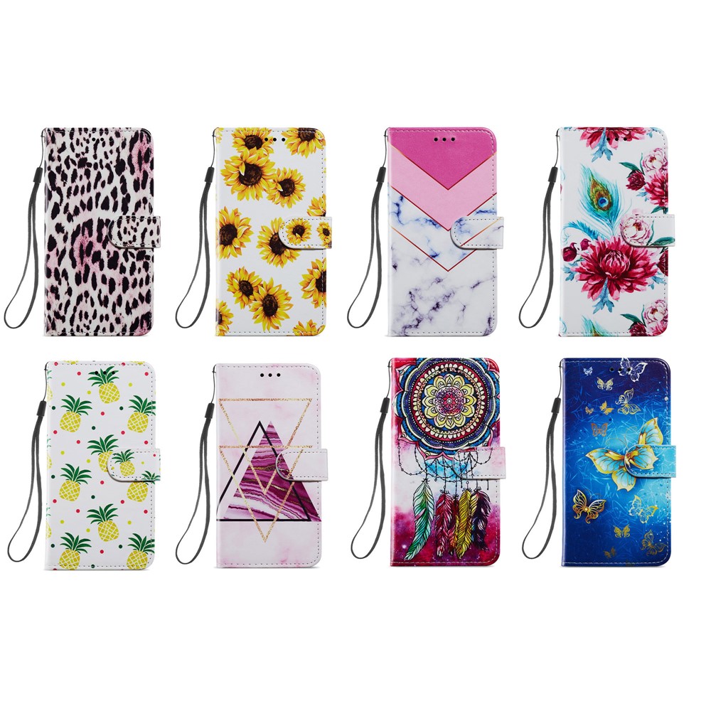 Pattern Printing Wallet Design Leather Phone Case Cover with Stand for Xiaomi Redmi K40/K40 Pro/Mi 11i/Poco F3 - Leopard-9
