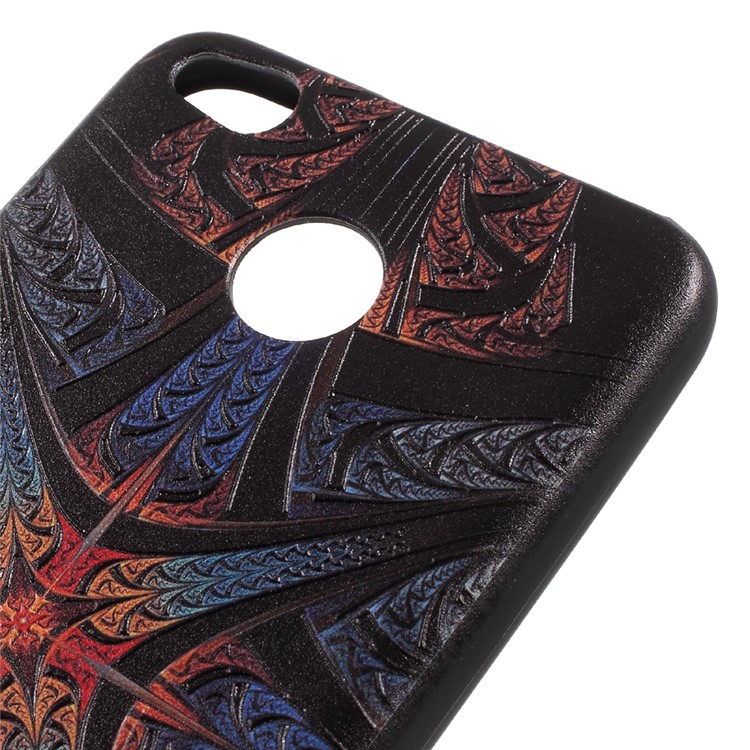 Soft Embossed Pattern Printing TPU Protective Case for Xiaomi Redmi 4X - Ancient Painting-4