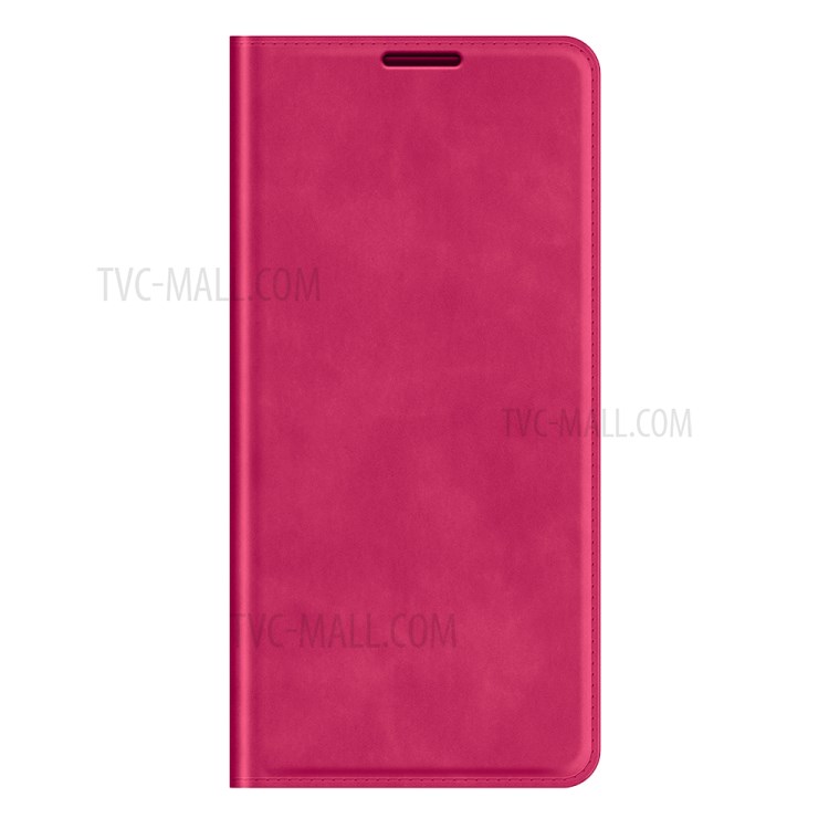 Strong Magnetic Attraction Leather Cover Folio Flip Protective Stand Case with Wallet for Xiaomi Redmi K40/K40 Pro/K40 Pro+/Poco F3/Mi 11i/Mi 11X/Mi 11X Pro - Rose-5