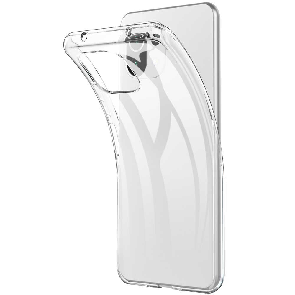 Drop-proof Anti-fingerprint Ultra Clear TPU Phone Case Shell for Xiaomi Mi 11 Lite 4G/5G-6