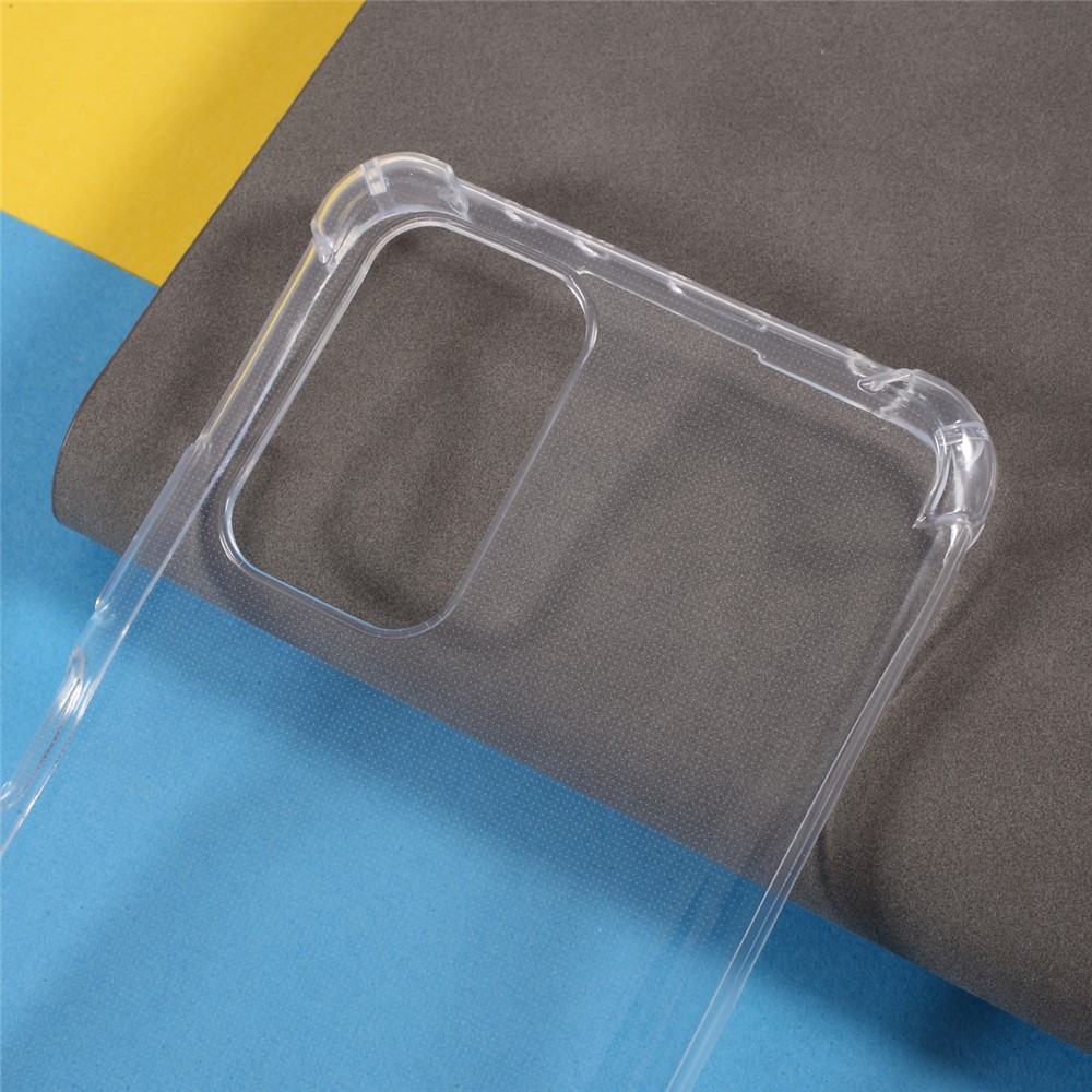1.0mm Ultra Thin Case Enhanced Four Coners Ultra Clear TPU Phone Shell Case for Xiaomi Redmi Note 10 5G/Poco M3 Pro 4G/Poco M3 Pro 5G-3