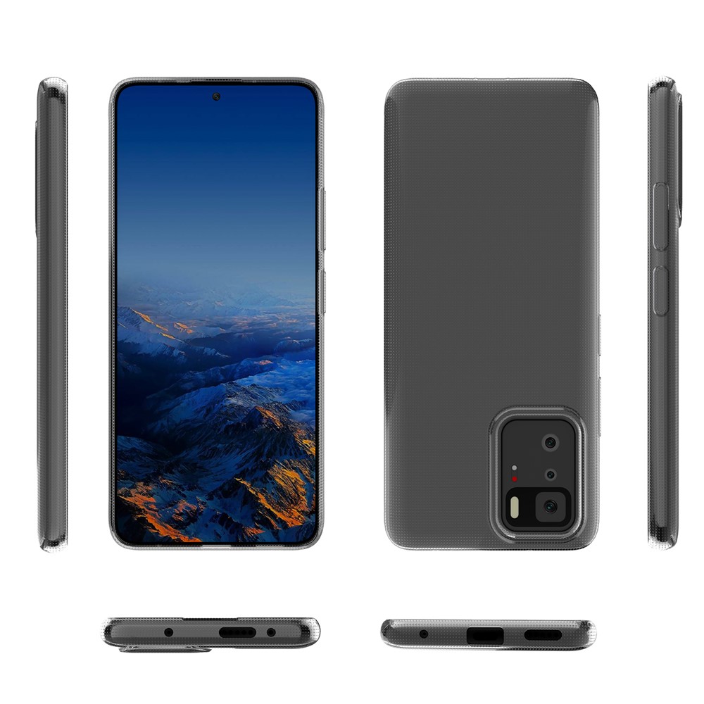 Ultra-thin Clear Soft TPU Phone Case for Xiaomi Redmi Note 10 Pro (China)-8