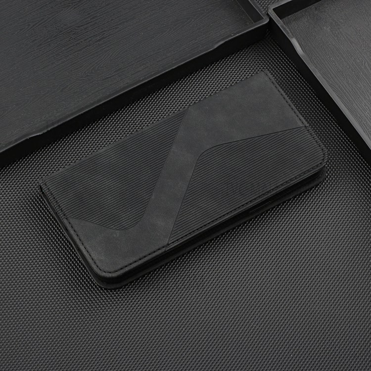 Business Style Skin-touch Feel Protective Mobile Phone Case with Stand for Xiaomi Poco X3 / Poco X3 NFC / Poco X3 Pro - Black-12