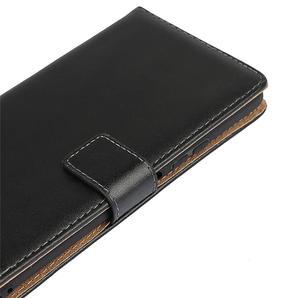 Wallet Stand Design Split Leather Phone Case Shell for Xiaomi Redmi Note 10 Pro-10