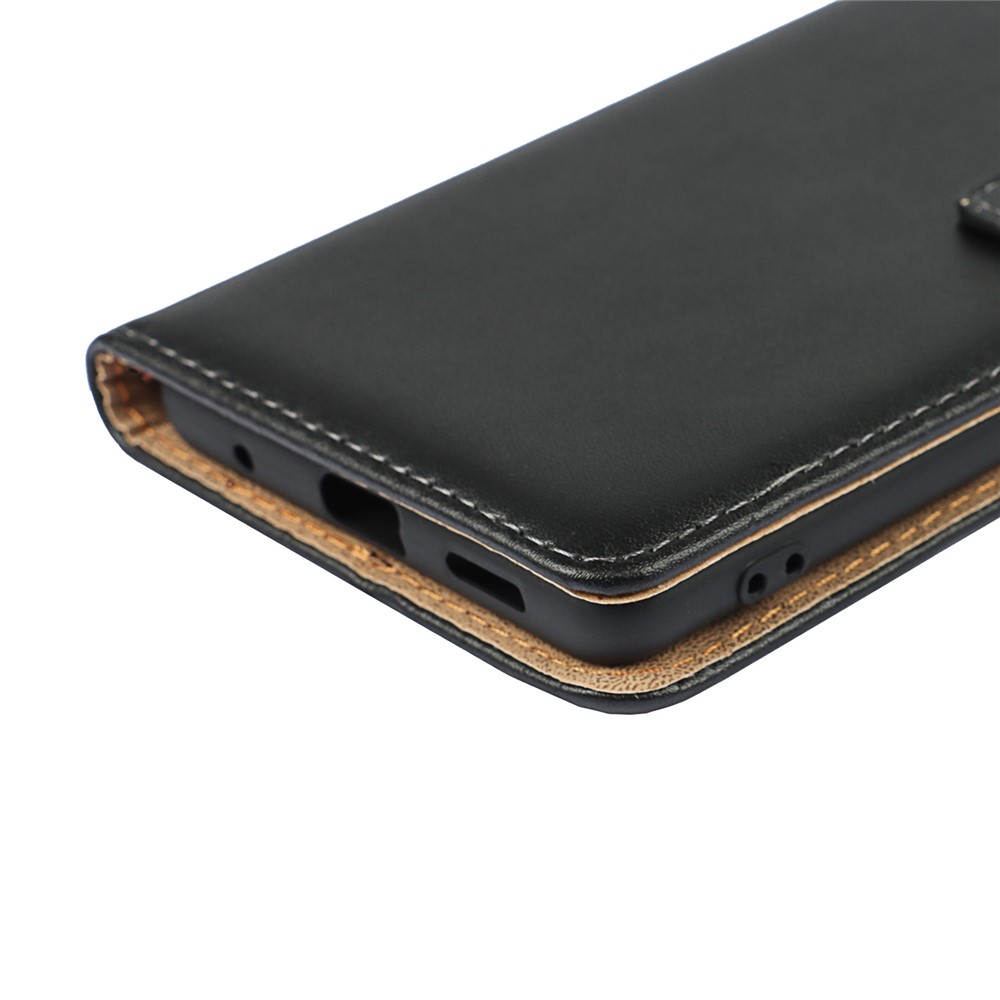 Wallet Stand Design Split Leather Phone Case Shell for Xiaomi Redmi Note 10 Pro-11