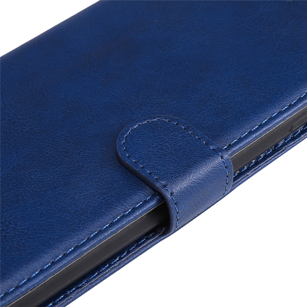 Wallet Stand Leather Phone Casing with Strap Casing for Xiaomi Redmi Note 10 5G / Poco M3 Pro 5G - Blue-9